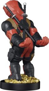 Exquisite-Gaming-Marvel-Deadpool-Rear-View-Original-Mobile-Phone-&-Gaming-Controller-Holder-Device-Stand-Cable-Guys-Licensed-Figure-Red