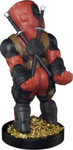 Exquisite-Gaming-Marvel-Deadpool-Rear-View-Original-Mobile-Phone-&-Gaming-Controller-Holder-Device-Stand-Cable-Guys-Licensed-Figure-Red