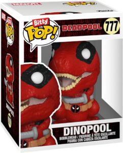 Funko-Bitty-Pop!-Deadpool-Mini-Collectible-Toys-4-Pack-Dinopool-Deadpool-(Barista)-Deadpool-(Roman-Senator)-&-Mystery-Chase-Figure-(Styles-May-Vary)