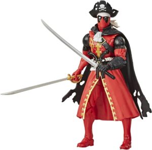 Marvel-Hasbro-Legends-Series-6-inch-Deadpool-Collection-Deadpool-Action-Figure-Pirate-Toy-Premium-Design-and-3-Accessories