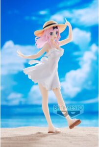 BANDAI-Kaguya-sama-Love-is-War-Ultra-Romantic-Kyunties-Chika-Fujiwara-Figure-Seaside-ver