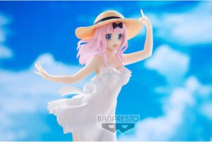 BANDAI-Kaguya-sama-Love-is-War-Ultra-Romantic-Kyunties-Chika-Fujiwara-Figure-Seaside-ver