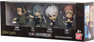 BANDAI-Namco-Jujutsu-Kaisen-Adverge-Figure-Box-Set-D-(Satoru-Gojo,-Ryomen-Sukuna,-Suguru-Geto,-Mahito),-Adverge-Figure-Box-Set