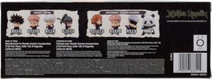 Bandai-Namco-Jujutsu-Kaisen-Megumi-Fushiguro,-Yuji-Itadori,-Toge-Inumaki,-and-Maki-Zenin,-Adverge-Figure-Box-(Set-A)