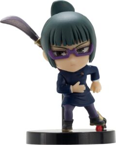 Bandai-Namco-Jujutsu-Kaisen-Megumi-Fushiguro,-Yuji-Itadori,-Toge-Inumaki,-and-Maki-Zenin,-Adverge-Figure-Box-(Set-A)