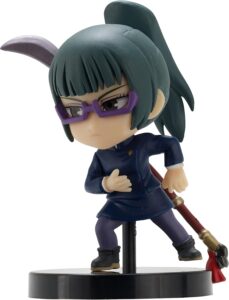 Bandai-Namco-Jujutsu-Kaisen-Megumi-Fushiguro,-Yuji-Itadori,-Toge-Inumaki,-and-Maki-Zenin,-Adverge-Figure-Box-(Set-A)