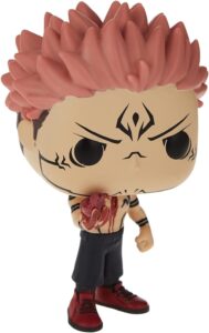 Read more about the article Funko Jujutsu Kaisen POP & Buddy! Animation Vinyl figurine Sukuna w/Heart 9 cm