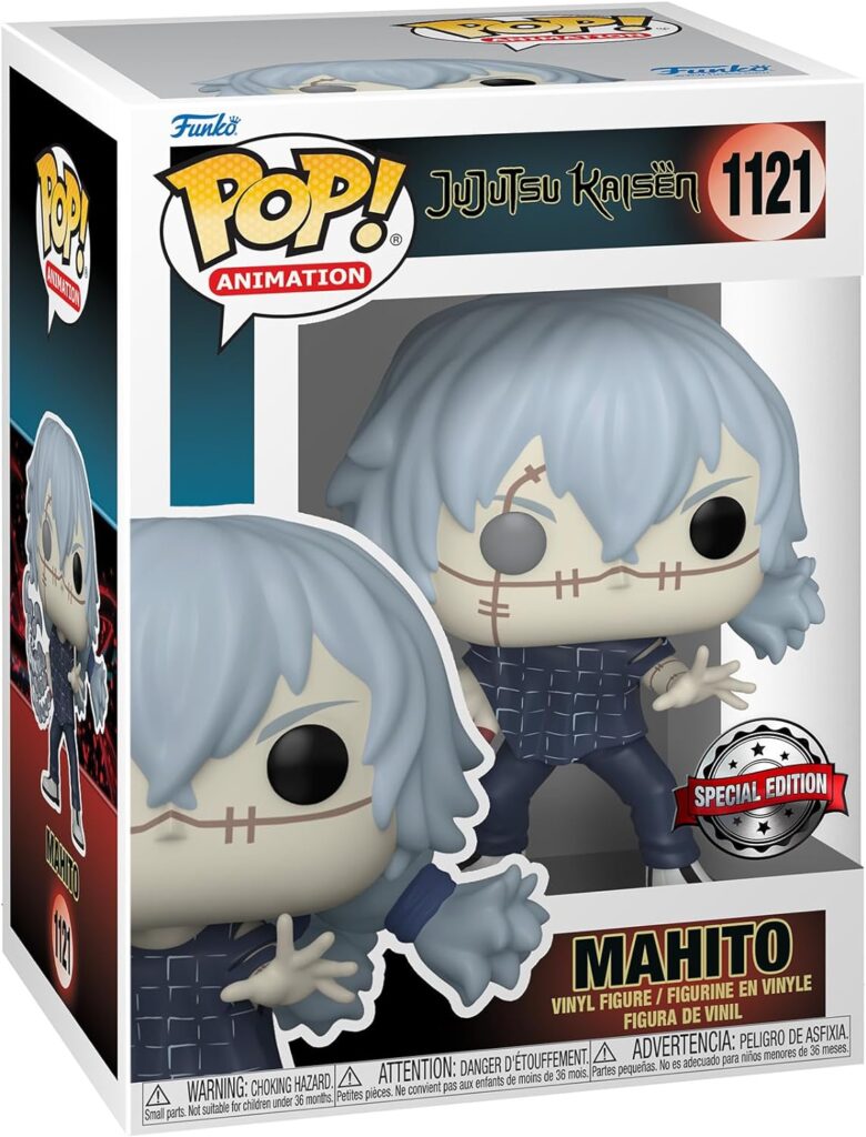 Read more about the article Funko Pop! Animation: Jujutsu Kaisen: Mahito (Idle Transfiguration New Arm) Figure (BAM Exclusive)