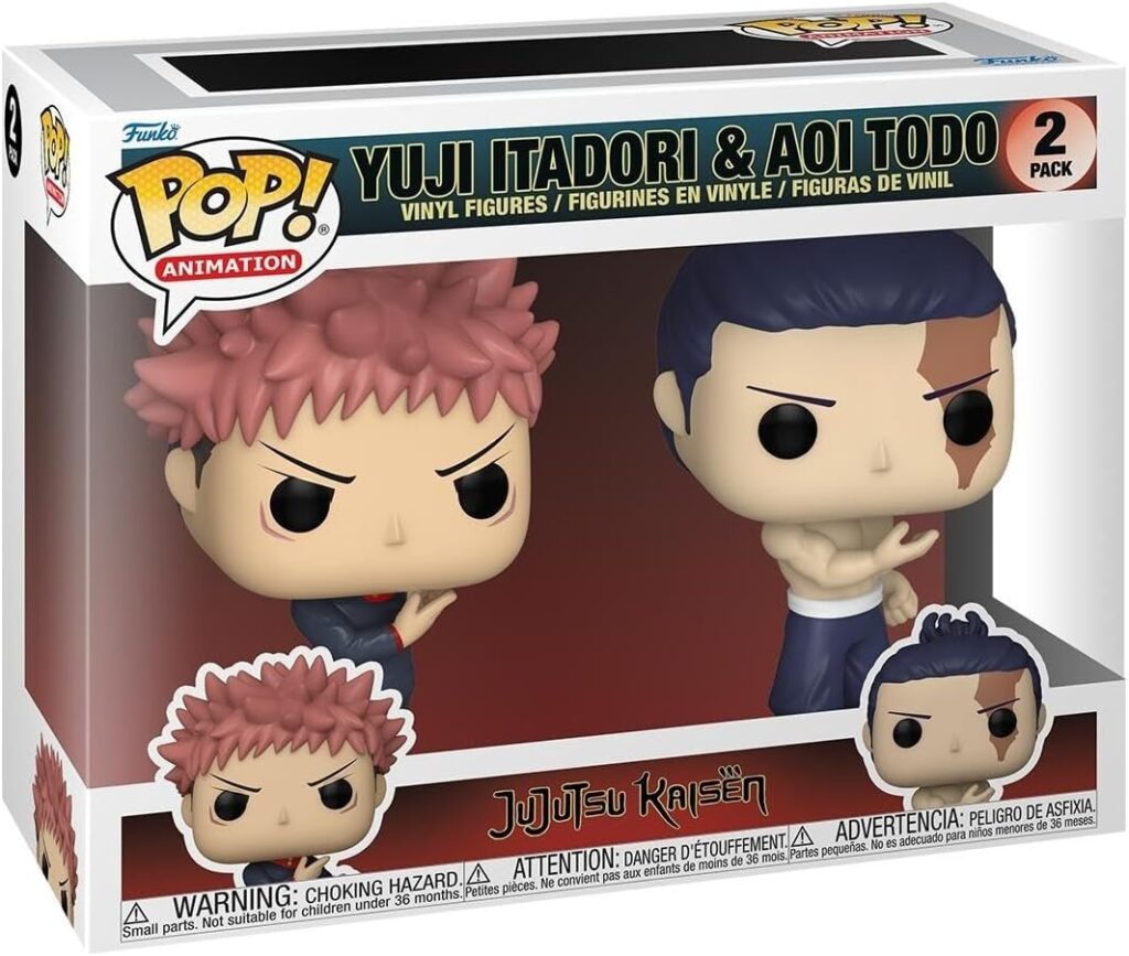 Funko!-Pop-Animation-Jujutsu-Kaisen-Yuji-Itadori-&-Aoi-Todo-2-Pack