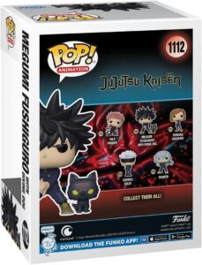 Funko-Pop!-&-Buddy-Jujutsu-Kaisen-Megumi-with-Dogs,-Multicolor,-61360