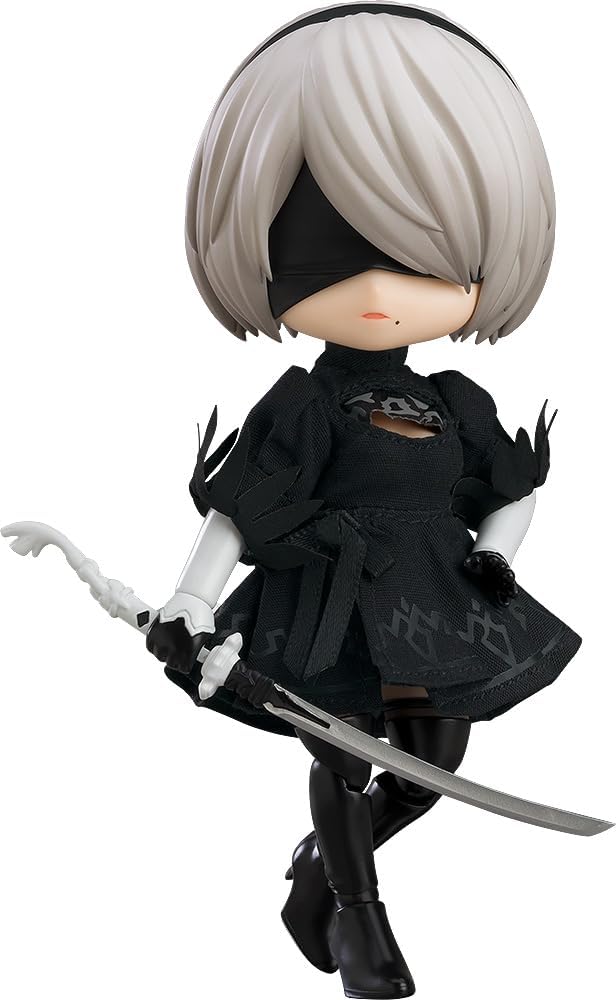 Good-Smile-Company-NieR-Automata-2B-(YoRHa-No.2-Type-B)-Nendoroid-Doll-Action-Figure