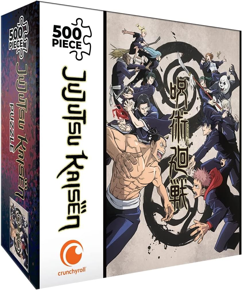 Read more about the article Jujutsu Kaisen Anime Puzzle, Colorful & Fun 500 Piece Jigsaw Puzzle by Kess for Adults and Families, Ages 5+, Multicolor