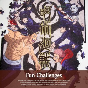 Jujutsu-Kaisen-Anime-Puzzle-Colorful-&-Fun-500-Piece-Jigsaw-Puzzle-by-Kess-for-Adults-and-Families-Ages-5+-Multicolor