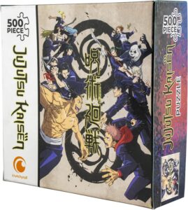 Jujutsu-Kaisen-Anime-Puzzle-Colorful-&-Fun-500-Piece-Jigsaw-Puzzle-by-Kess-for-Adults-and-Families-Ages-5+-Multicolor