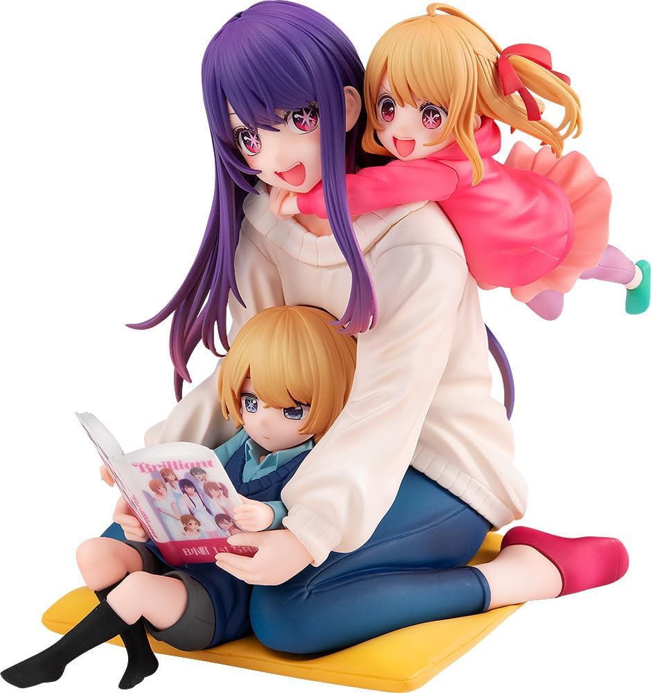 Kadokawa-Oshi-no-Ko-Ai,-Aqua-&-Ruby-Mother-and-Children-1-8-Scale-PVC-Figure