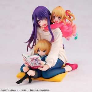 Kadokawa-Oshi-no-Ko-Ai,-Aqua-&-Ruby-Mother-and-Children-1-8-Scale-PVC-Figure