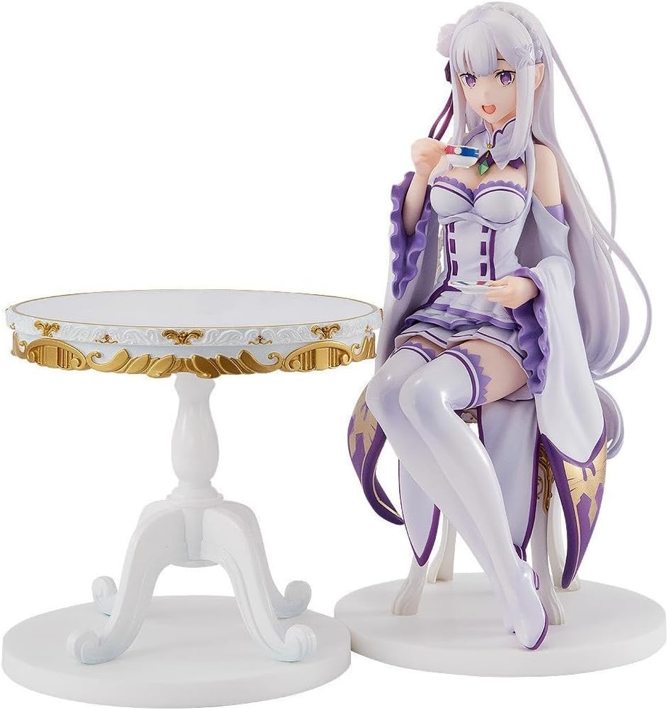 Kadokawa-Re-Zero-Starting-Life-in-Another-World-Emilia-(Tea-Party-Version)-1-7-Scale-PVC-Figure