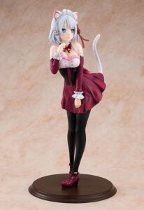 Kadokawa-The-Detective-is-Already-Dead-Light-Novel-Edition-Siesta-(Catgirl-Maid-Ver.)-1-7-Scale-PVC-Figure,Multicolor