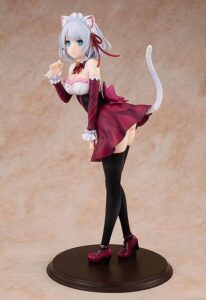 Kadokawa-The-Detective-is-Already-Dead-Light-Novel-Edition-Siesta-(Catgirl-Maid-Ver.)-1-7-Scale-PVC-Figure,Multicolor