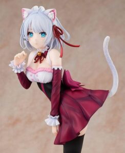 Kadokawa-The-Detective-is-Already-Dead-Light-Novel-Edition-Siesta-(Catgirl-Maid-Ver.)-1-7-Scale-PVC-Figure,Multicolor