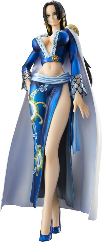 Megahouse-Blue-Version-One-Piece-Portrait-of-Pirates-Boa-Hancock-Excellent-Model-PVC-Figure