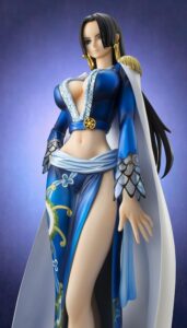 Megahouse-Blue-Version-One-Piece-Portrait-of-Pirates-Boa-Hancock-Excellent-Model-PVC-Figure