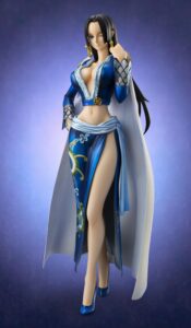 Megahouse-Blue-Version-One-Piece-Portrait-of-Pirates-Boa-Hancock-Excellent-Model-PVC-Figure