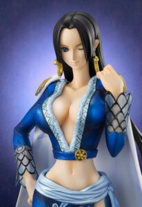 Megahouse-Blue-Version-One-Piece-Portrait-of-Pirates-Boa-Hancock-Excellent-Model-PVC-Figure