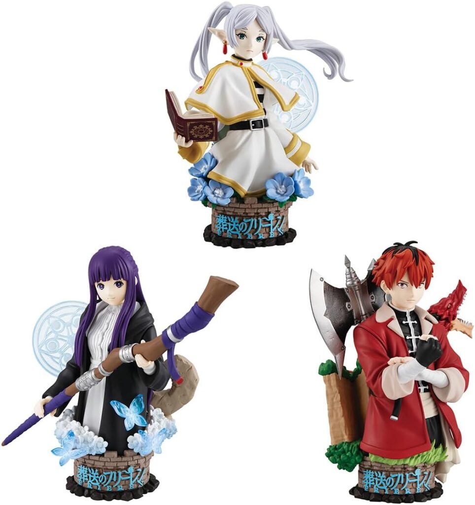 Megahouse-Frieren-Beyond-Journey's-End-Their-Journey-Set-(with-Himmel)-Petritrama-EX-Statue