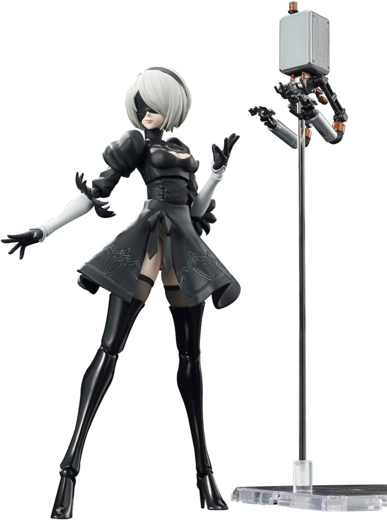 Read more about the article TAMASHII NATIONS – NieR:Automata Ver1.1a – 2B, Bandai Spirits S.H.Figuarts Action Figure