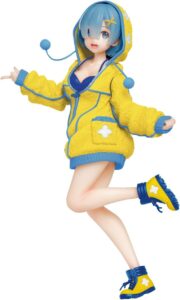 Taito-Re-Zero-Precious-Figure-Rem-Fluffy-Hoodie-ver-Renewal-Prize-Figure