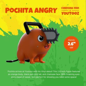 Youtooz-Angry-Pochita-Vinyl-Figure-2-6-Official-Licensed-Angry-Pochita-Collectible-from-The-Popular-Manga-and-Anime-by-Youtooz-Chainsaw-Man-Collection