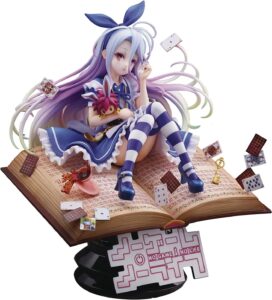 eStream-No-Game-No-Life-Shiro-Alice-in-Wonderland-1-7-PVC-Figure